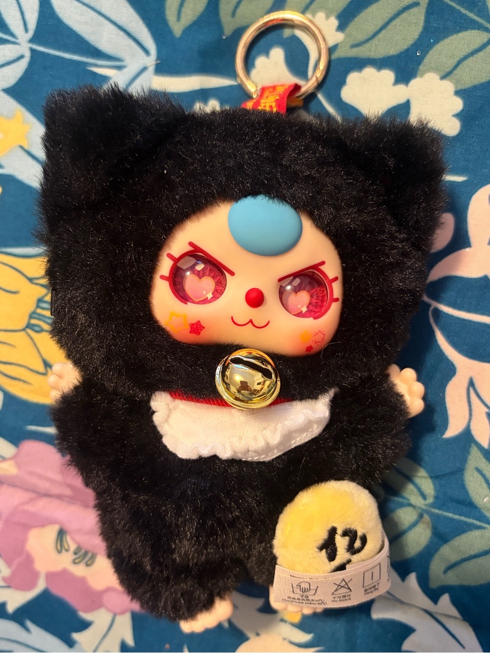 Baby Three Billionaire Cat Plush Pendant Blind Box